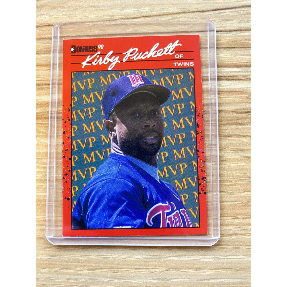 1990 Donruss Kirby Puckett MVP #BC-8